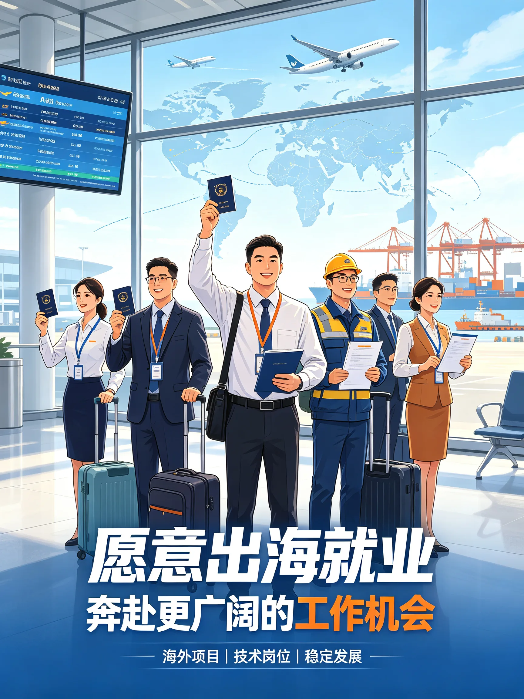 员工选择海外就业